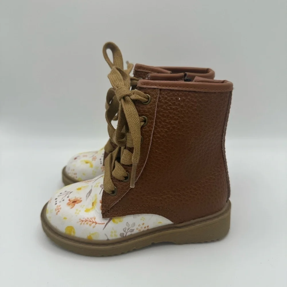 MONKEY FEET Lace-up Baby Boots, 18-24M